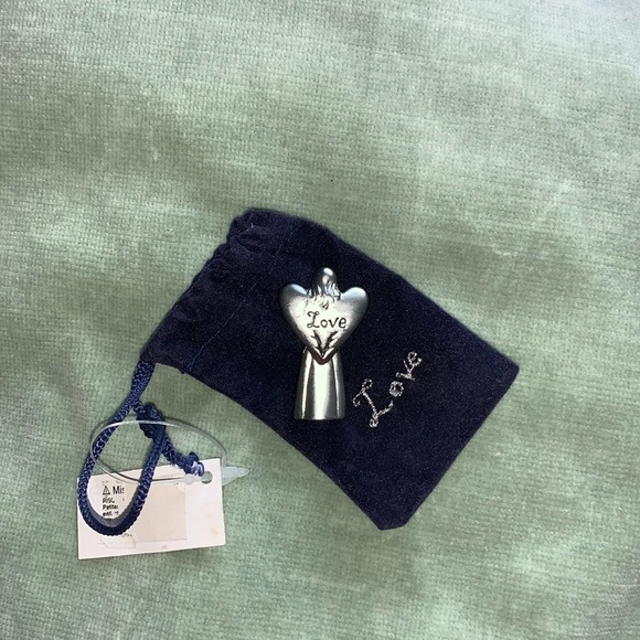 Guardian Angel Russ miniature love Angel pocket charm - Picture 5 of 14